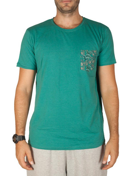 Sublevel Pocket T-shirt Petrol Z20862-PET