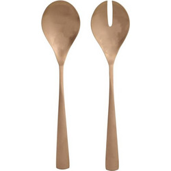 Ανοξείδωτο σετ κουτάλες σαλάτας 24 εκ. Day 83319 Copper