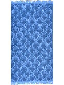 Aquablue Πετσέτα Παρεό Θαλάσσης Μπλε 90x170cm 26174