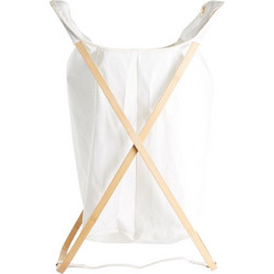 Καλάθι απλύτων αναδιπλούμενο 48 x 45 x 27 εκ. bamboo Day 75703