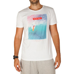 Sublevel T-shirt Ocean Point White W22391-WH