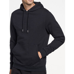 Hackett Ανδρικό Φούτερ με Κουκούλα & Τσέπες Μαύρο HM581155-999