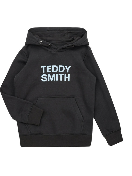Teddy Smith Παιδικό Φούτερ με Κουκούλα Μαύρο 60807233D-133A