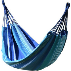 Αιώρα textil 200x100cm μπλε-λευκή