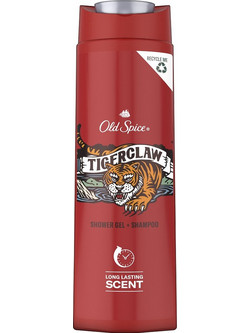 Old Spice Tigerglaw Σαμπουάν & Αφρόλουτρο για Επανόρθωση 400ml