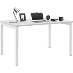 Γραφείο Column Grey (Λευκός Σκελετός) 140x80 cm