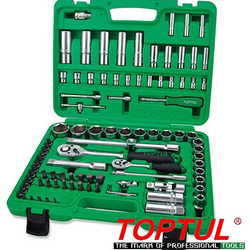 Toptul GCAI094R Κασετινα επαγγελματικη καστανιες και καρυδακια 1/4 1/2 94τεμ