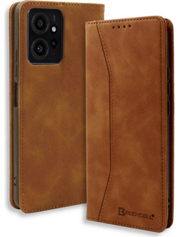 Bodycell PU Leather Book Brown (Xiaomi Redmi Note 12)