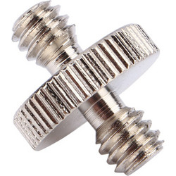AccPro 1/4 Inch Male to 1/4 Inch Male Screw Adapter (SC-10)