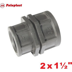 Μούφα Συστολική Πλαστική 2" x 1 1/2"