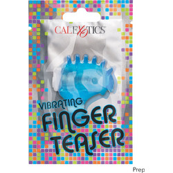 CalExotics Vibrating Finger Teaser Δονητής Δακτύλου Μπλε