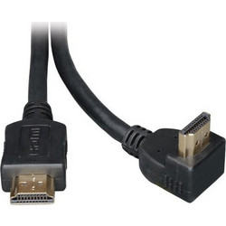 ACT 2 metre HDMI High Speed kabel, HDMI-A angled male to HDMI-A straight male AK3678