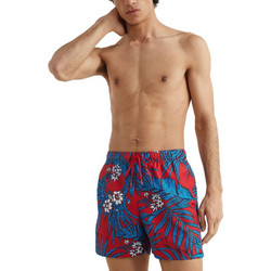 Tommy Hilfiger Ανδρικό Μαγιό Σορτς Floral Μπλε UM0UM02827-0LI