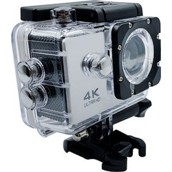 H16-6 Action Camera 4K Ultra HD με WiFi Ασημί