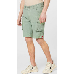 Alpha Industries Ανδρική Βερμούδα Cargo Πράσινη Mint 176203-680