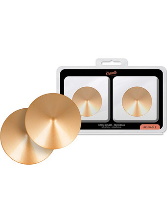 COQUETTE CHIC DESIRE - NIPPLE COVERS GOLDEN CIRCLES