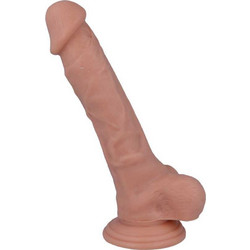Intense Mr Intense 28 Ρεαλιστικό Dildo με Βεντούζα & Όρχεις 22.3cm Flesh