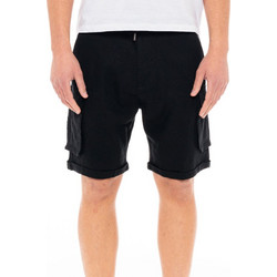 Splendid Ανδρική Βερμούδα Cargo Μαύρη 49-221-018-16