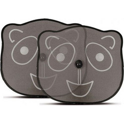 ΚΟΥΡΤΙΝΑΚΙΑ ΠΛΑΙΝΑ ΗΛΙΟΠΡΟΣΤΑΣΙΑΣ PANDA ΜΕ ΒΕΝΤΟΥΖΑ 36Χ44cm 2τμχ