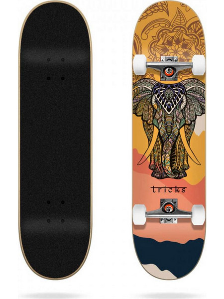 TRICKS Mandala Complete Skateboard 7.87