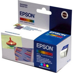 Epson S020089 Color Πακέτο 2 Μελανιών Εκτυπωτή Inkjet