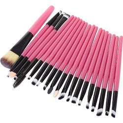 Aria Trade Pink Σετ Πινέλα Μακιγιάζ 20τμχ