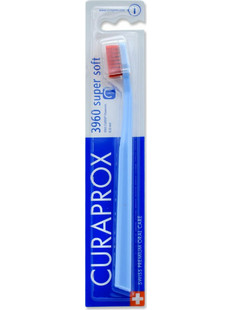 Curaprox CS 3960 Super Soft Οδοντόβουρτσα Γαλάζια Κόκκινη