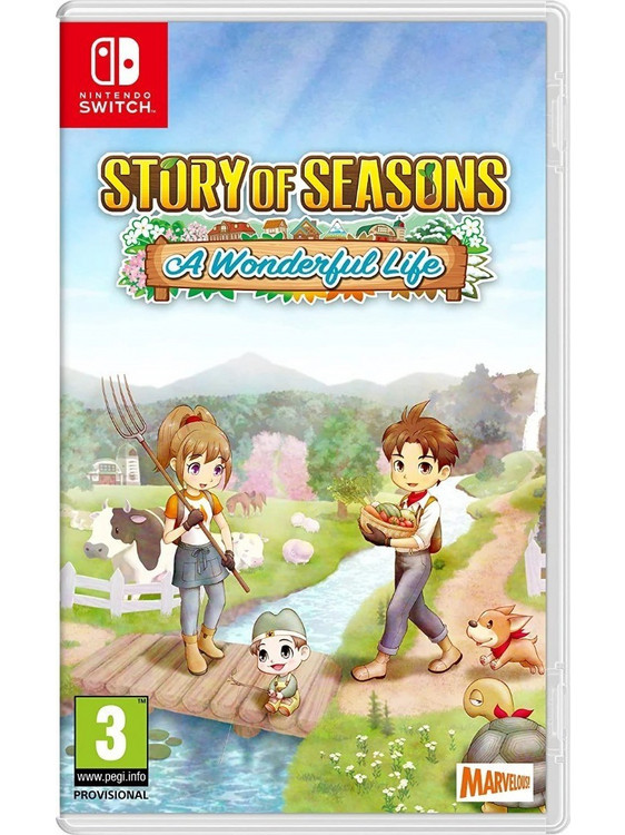 Story Of Seasons A Wonderful Life Nintendo Switch