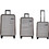 Rain RB8071 Σετ Βαλίτσες 3τμχ Χρυσές