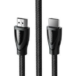 Ugreen Καλώδιο HDMI 2.1 Braided HDMI Male to HDMI Male 3m Black