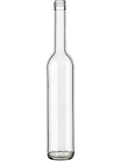 Μπουκάλι Γυάλινο 350ml (Καπάκι Φ28) - Διαφανές 30τεμ