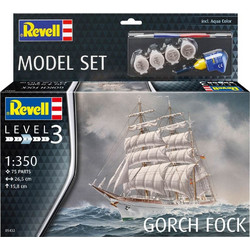 Revell Gorch Fock Model Set Συναρμολογούμενο Πλαστικό Μοντέλο Καραβιού 1:350