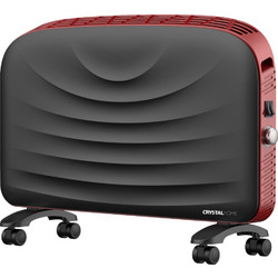 Crystal Home Wave Slim Line Curved Θερμοπομπός Δαπέδου 2000W με Θερμοστάτη