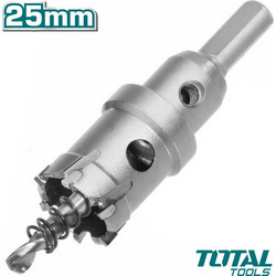 Total TAC48251 Ποτηροτρύπανο καρβιδίου Φ25mm για Inox και μέταλλο