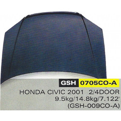 ΚΑΠΩ CARBON HONDA CIVIC 2001 2/4πορτο CARMAN