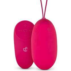 EasyToys Vibrating Egg XL Δονητής Egg για Ζευγάρια με Τηλεχειριστήριο 8cm Ροζ