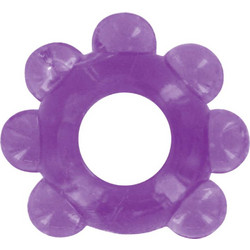 Love in the Pocket Love Ring Flexible Erection Ring Ελαστικό Δαχτυλίδι Πέους 8cm Μωβ