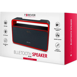 Forever BS-600 Ηχείο Bluetooth 10W Μαύρο Κόκκινο