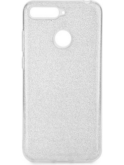 Shining TPU Huawei Y6 Prime 2018 / Honor 7A Ασημί