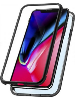 ΚΑΛΛΥΜΑΤΑ IPHONE XR KSIX MAGNETIC ΜΑΥΡΟ