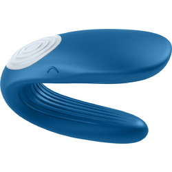 Satisfyer Partner Couples Κλειτοριδικός Δονητής 9.5cm Whale Blue