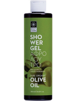 Bodyfarm Pure Organic Olive Oil Αφρόλουτρο σε Gel 250ml