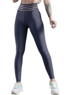 Lismina Elastic Extra High Waist Leggings Γυναικείο Κολάν Ανθρακί 1158