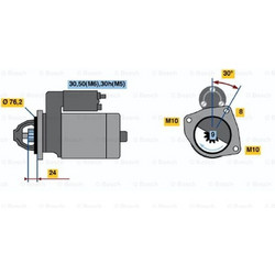 Bosch Μίζα - 0 001 108 230