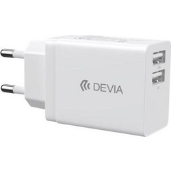 Devia RLC-526 Φορτιστής Χωρίς Καλώδιο με 2 Θύρες USB-A