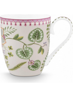 PIP STUDIO ΠΟΡΣΕΛΑΝΙΝΗ ΚΟΥΠΑ LILY & LOTUS ΛΕΥΚΗ 450ml