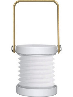 Usams Moonlight Multi-function LED Night Lamp - Φορητή Επαναφορτιζόμενη Λάμπα Νυκτός LED με Λειτουργία Αφής - 1200mAh - White (US-ZB249)