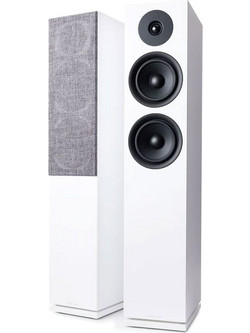 Argon Audio Forus 55 Ζεύγος Ηχείων Hi-Fi Δαπέδου 2 Δρόμων White