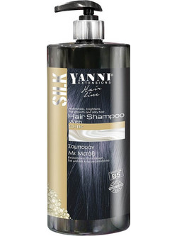 Yanni Extensions Silk Σαμπουάν Κερατίνης για Επανόρθωση 1lt