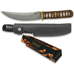 Μαχαίρι Tokisu Damask Knife 15.30cm CNC Leather Sheath 32624